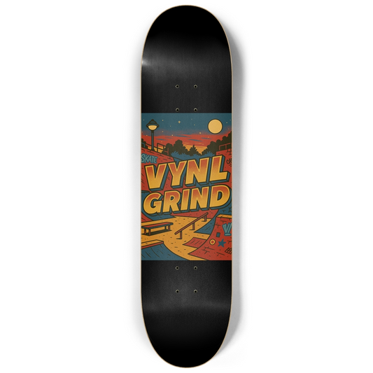 VYNL GRIND "Plain as Day" Skateboard Deck